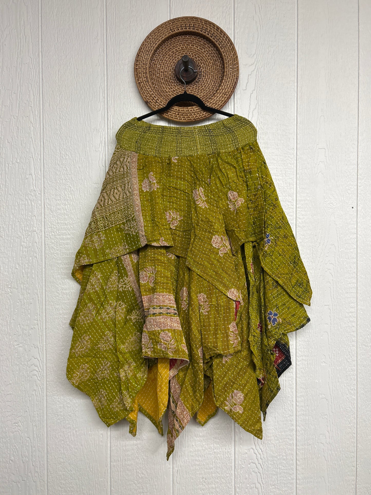 Pareo Kantha Pixie Skirt 0426 151