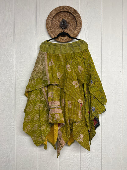 Pareo Kantha Pixie Skirt 0426 151