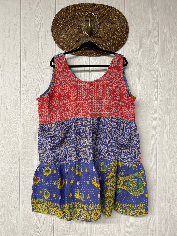 Kantha Meadow Mini Dress 0625 043
