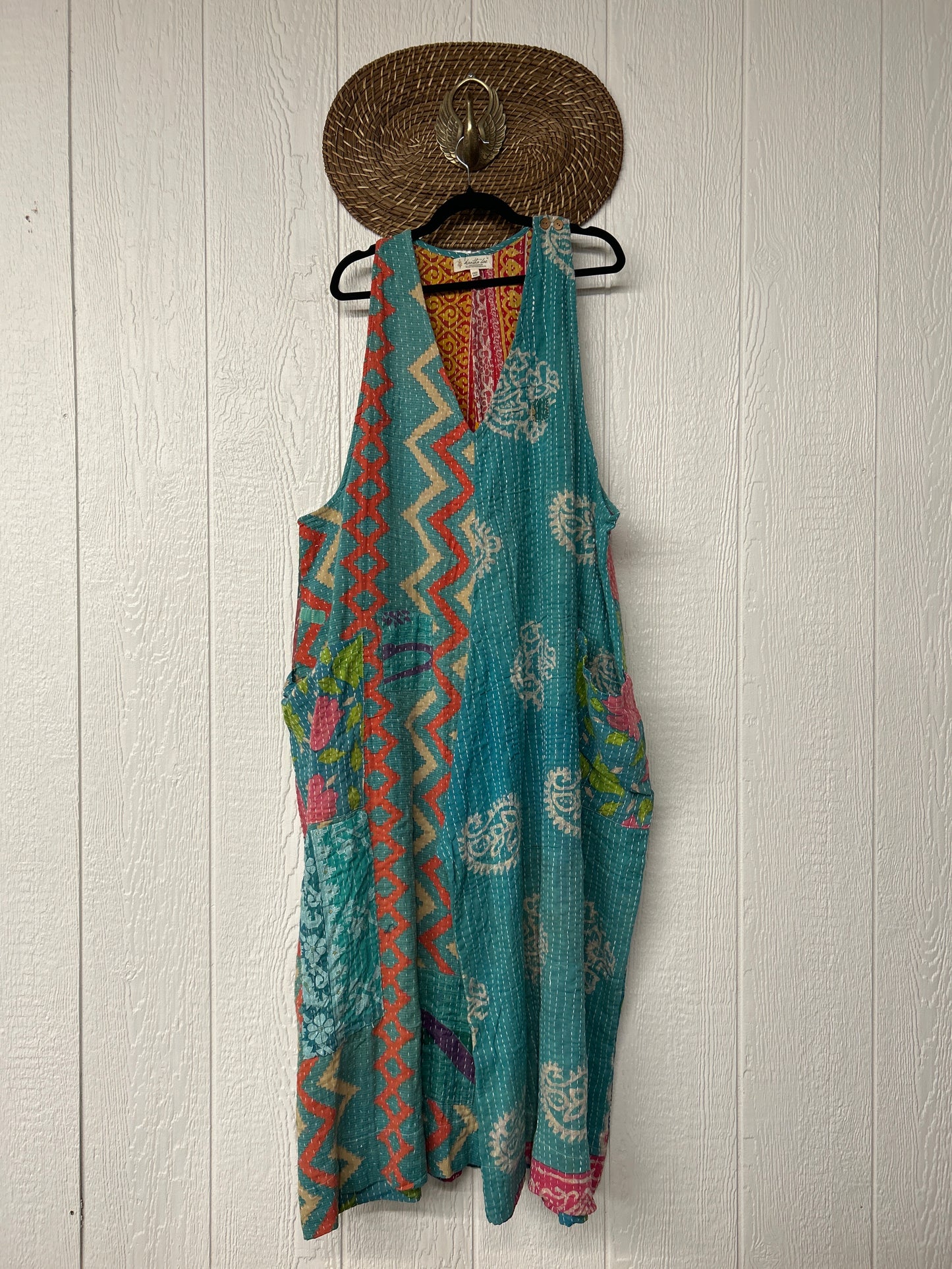 Kantha Harmony Wide Leg Jumpsuit  0825 232