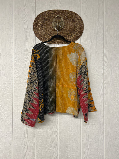 Pareo Kantha Wanderer Pocket Crop Top 0226 184