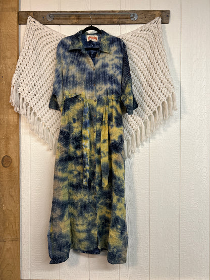 Pareo Kantha Gravity Duster Dress 0226 114