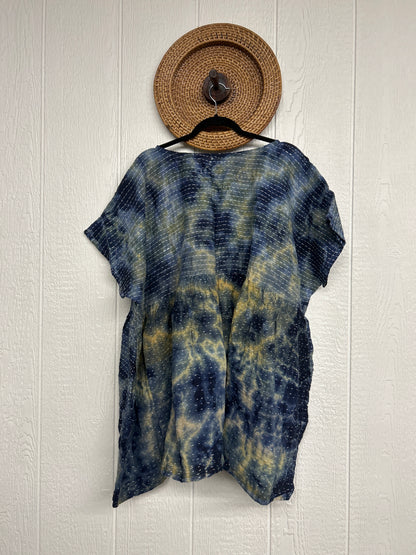Pareo Kantha Daydreamer Button Down Mini  0526 037