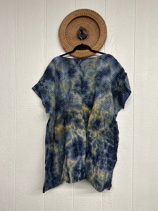 Pareo Kantha Daydreamer Button Down Mini  0526 037
