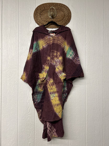 RETAIL Pareo Kantha Poetic Hoodie Maxi 0526 021