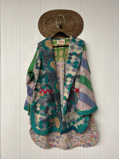 Fine Kantha Drifter Coat 1026 167