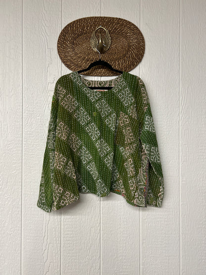 Pareo Kantha Wanderer Pocket Crop Top 0226 119