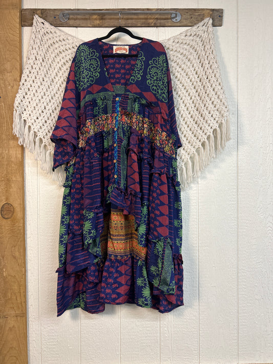 Rasgulla Sari Rhiannon Kimono 0826 140
