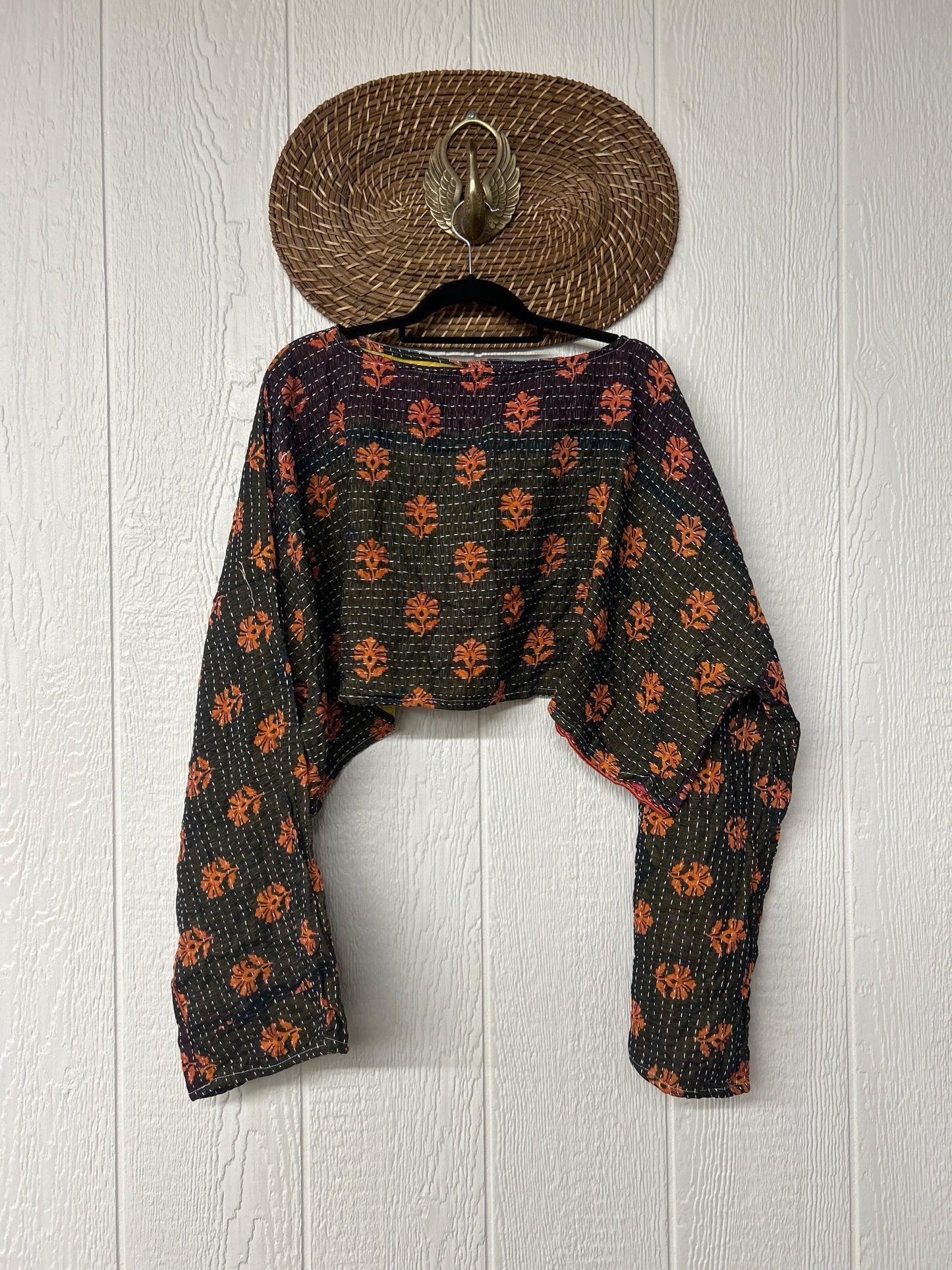 Pareo Kantha Abundance Crop Top 1225 056