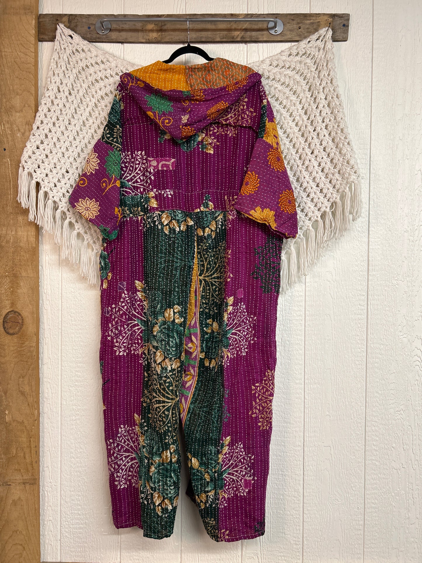 Kantha Zen Hoodie Jumpsuit 0925 222
