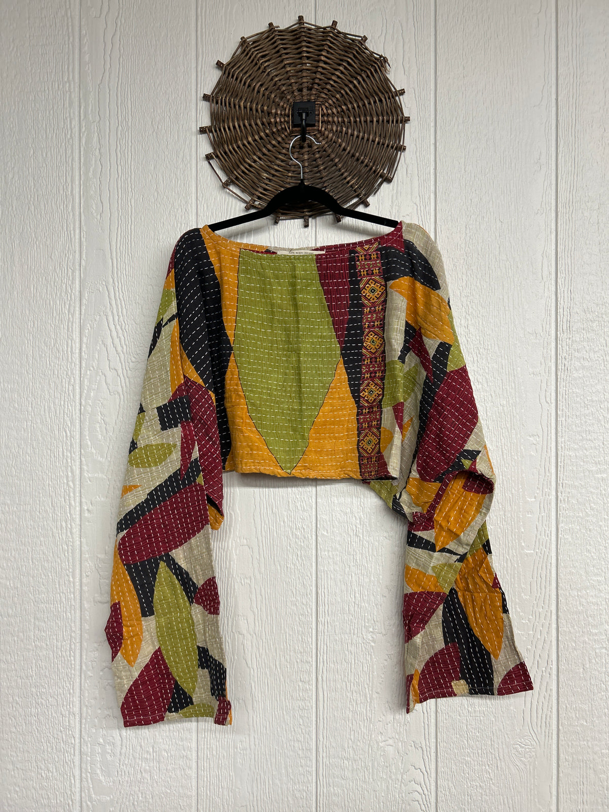 Pareo Kantha Abundance Crop Top 1026 015