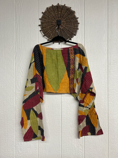 Pareo Kantha Abundance Crop Top 1026 015