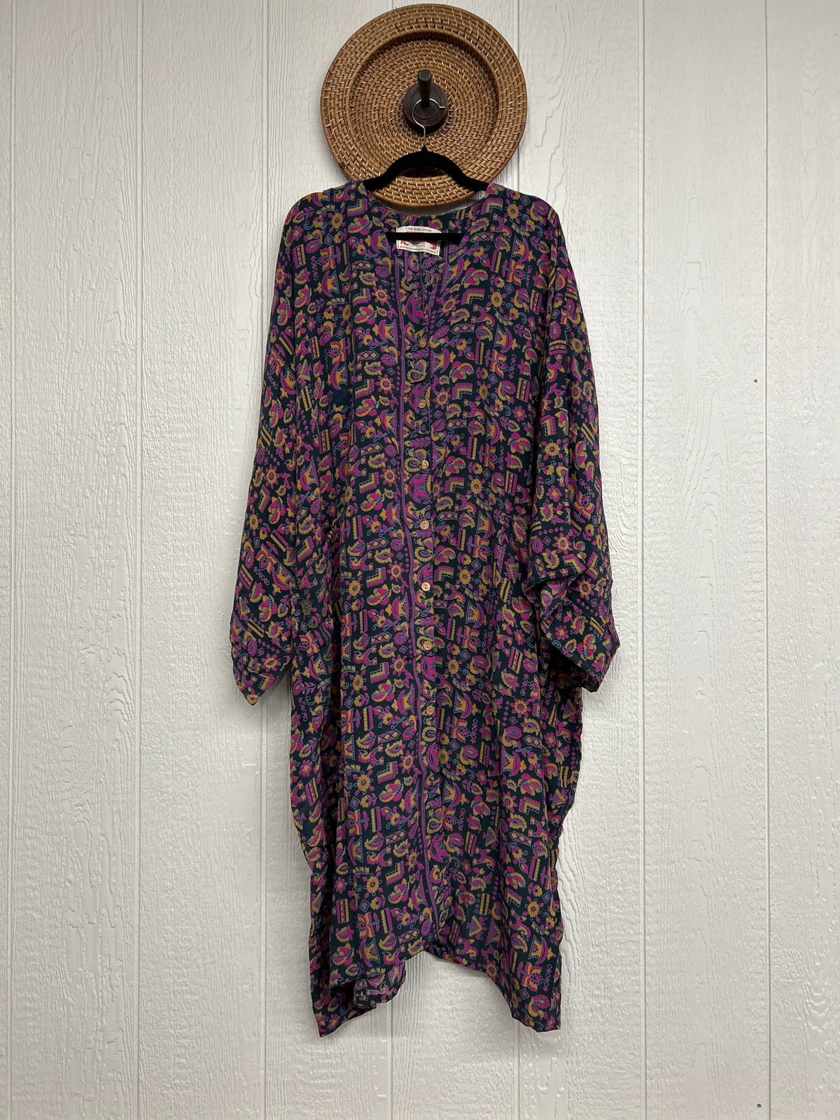 Crepe Sari Gaia Duster Dress 0826 179