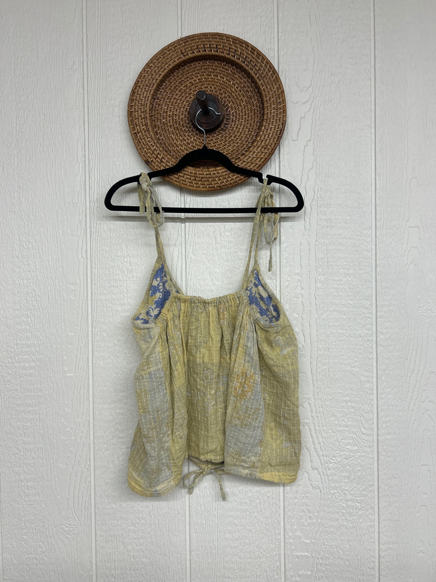 Alchemi Pareo Kantha Butterfly Tank Top 0726 003