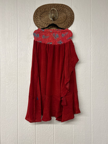 Crepe Sari Inner Peace Wrap Skirt 0626 254