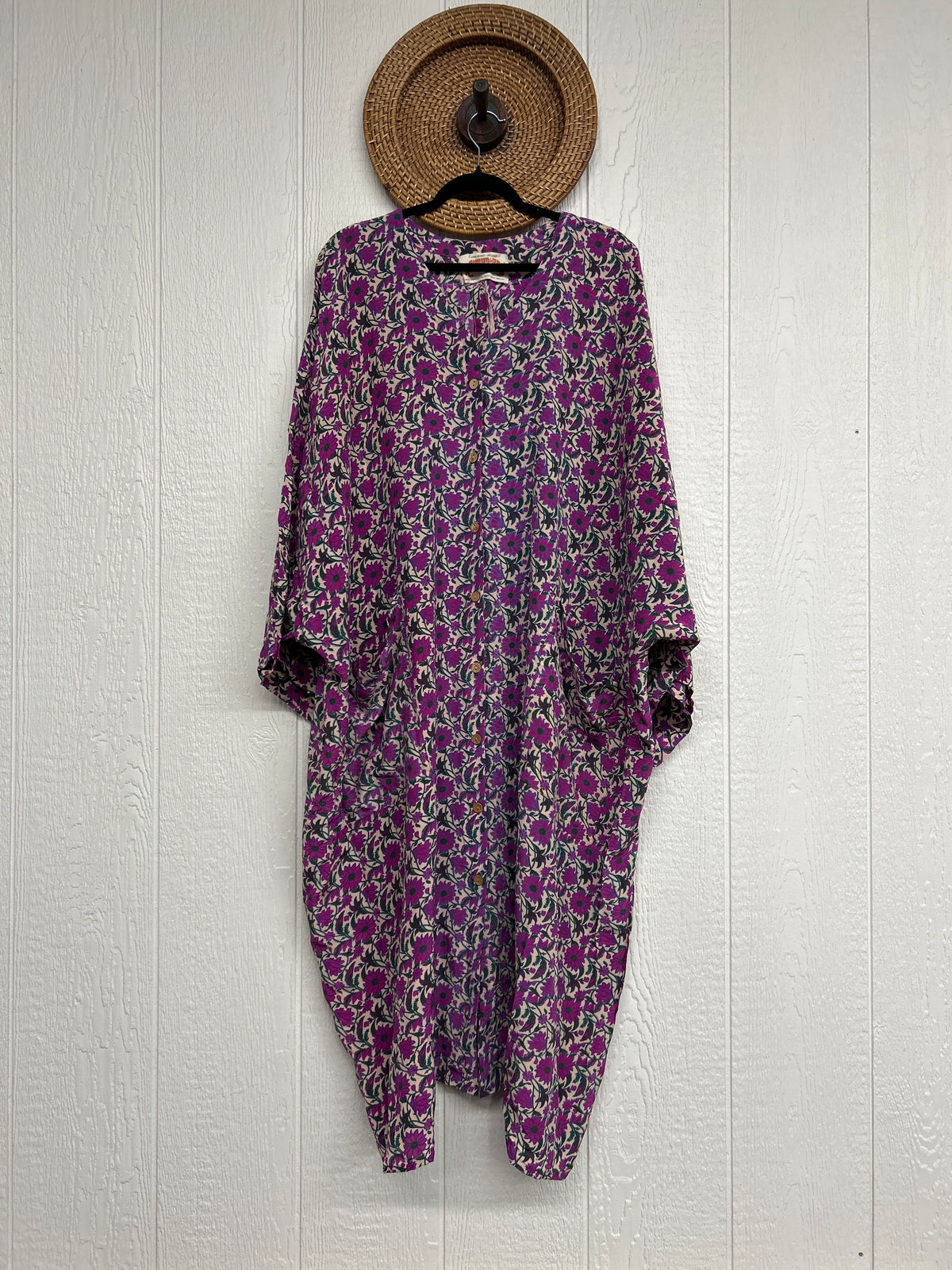 Crepe Sari Gaia Duster Dress 0826 212