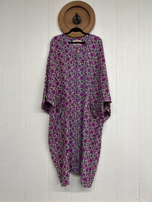 Crepe Sari Gaia Duster Dress 0826 212