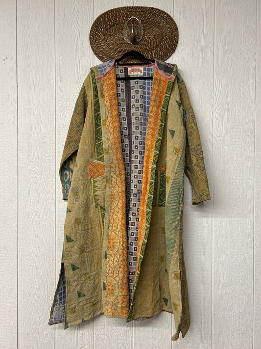 Fine Kantha Rising Sun Coat 1026 222
