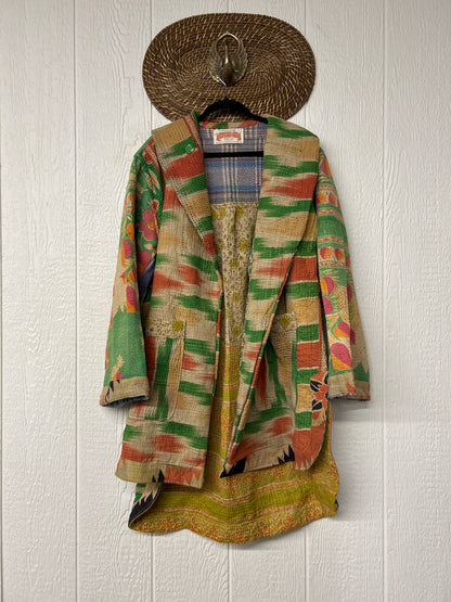 Fine Kantha Drifter Coat 1026 199
