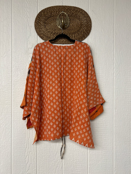 Pareo Kantha Hi-Lo Butterfly Top 0626 070