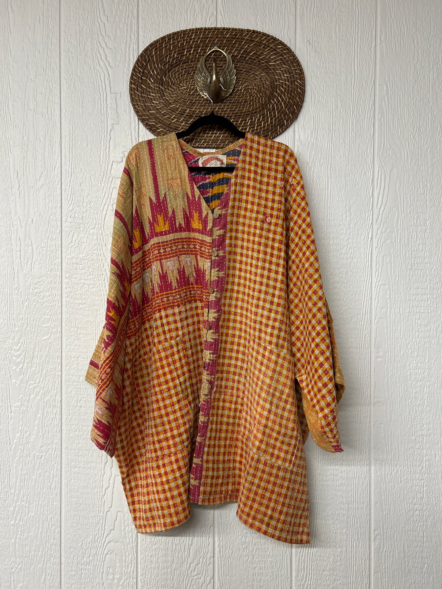 Pareo Kantha Gaia Button-Down Kimono 0126 181