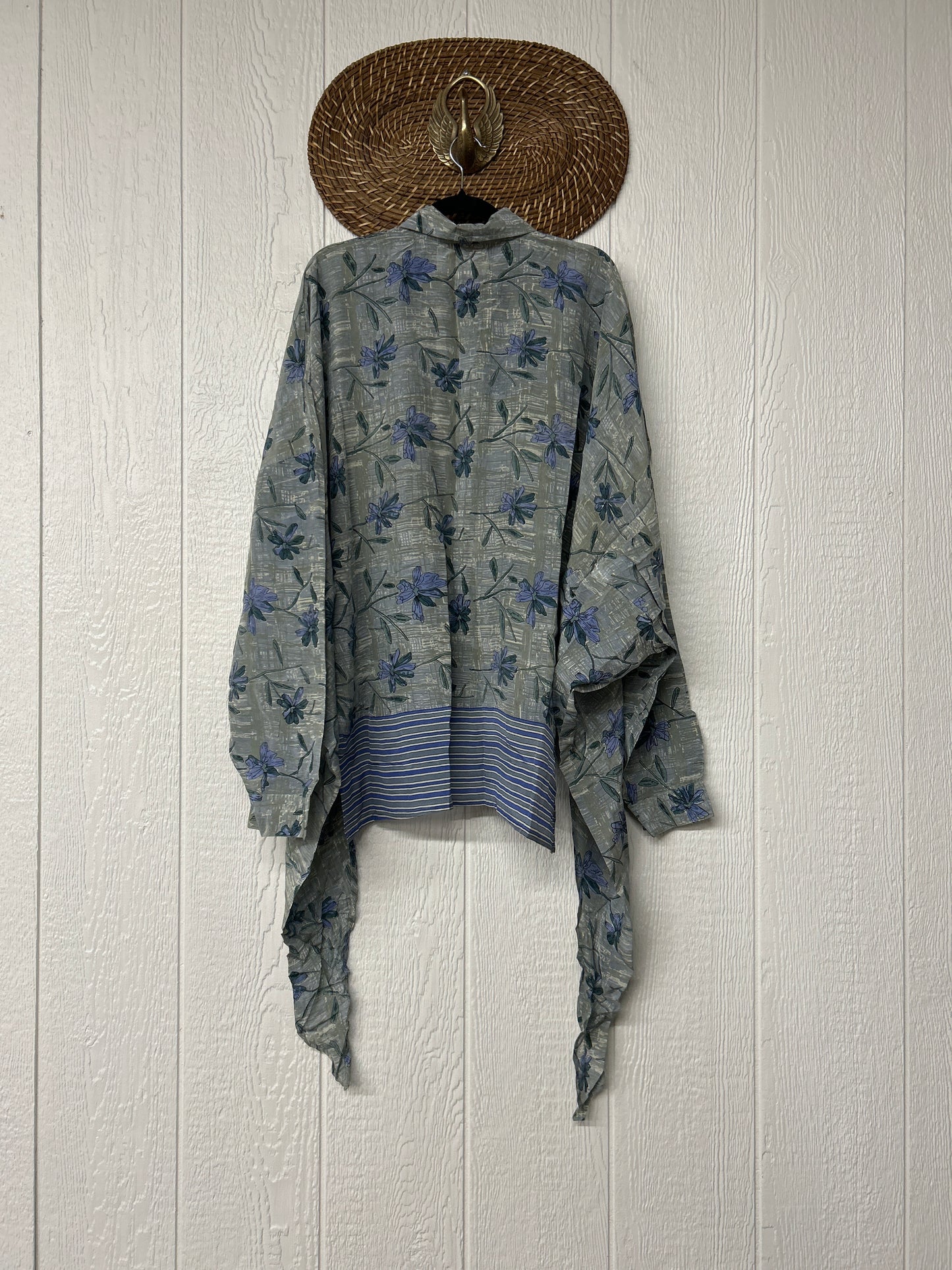 Crepe Sari Nirvana Button Down 1125 104