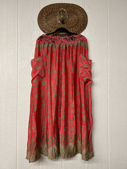 Rasgulla Sari Butterfly Cargo Skirt 0126 229