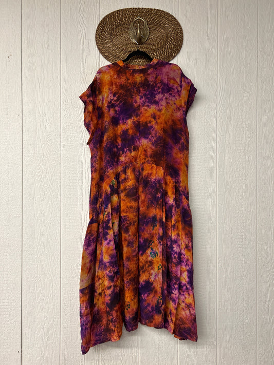 Crepe Sari Summer Evermore Kimono 0726 035
