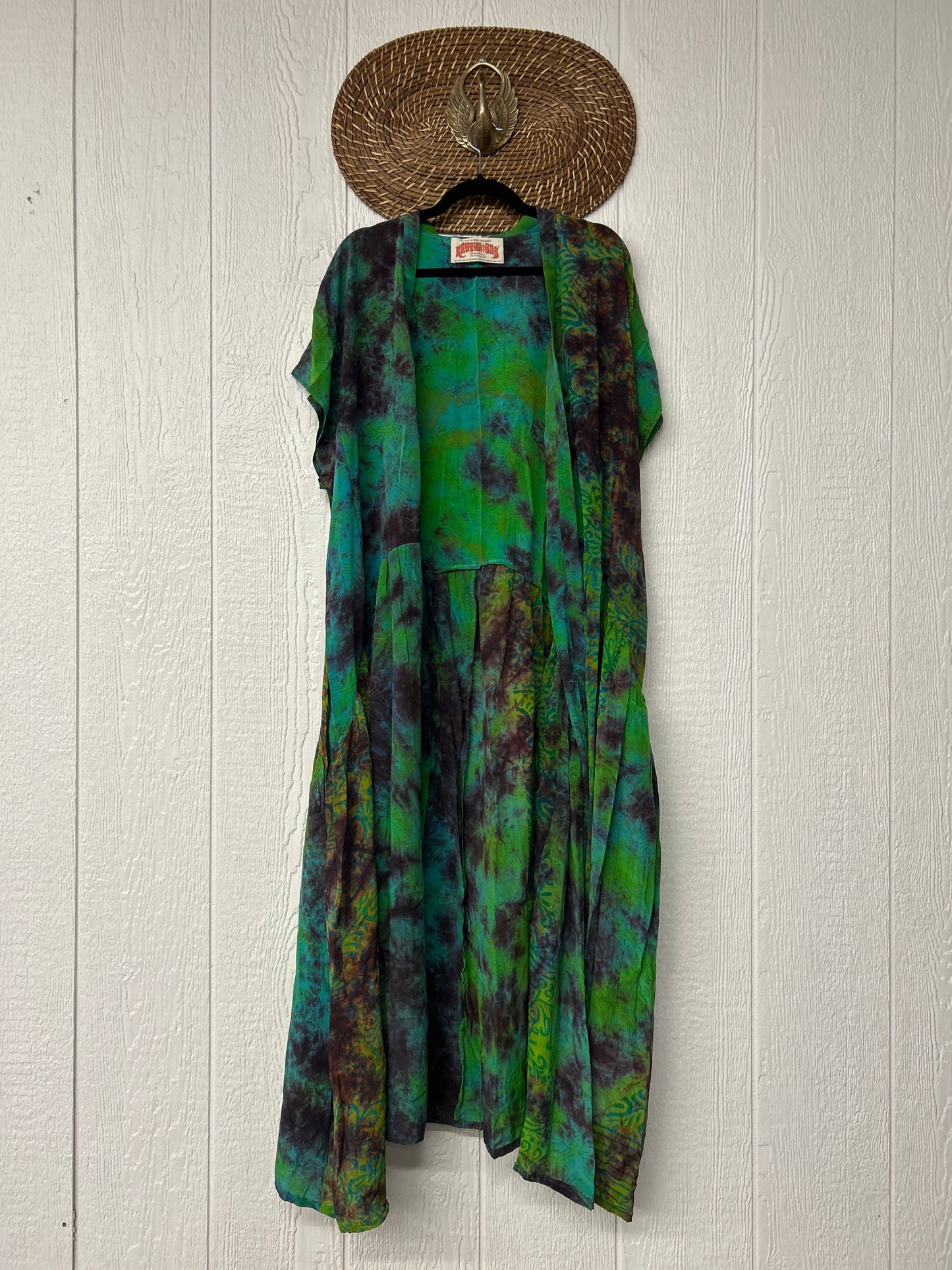 Crepe Sari Summer Evermore Kimono 0726 057
