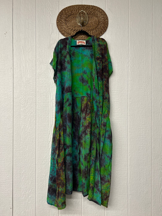 Crepe Sari Summer Evermore Kimono 0726 057