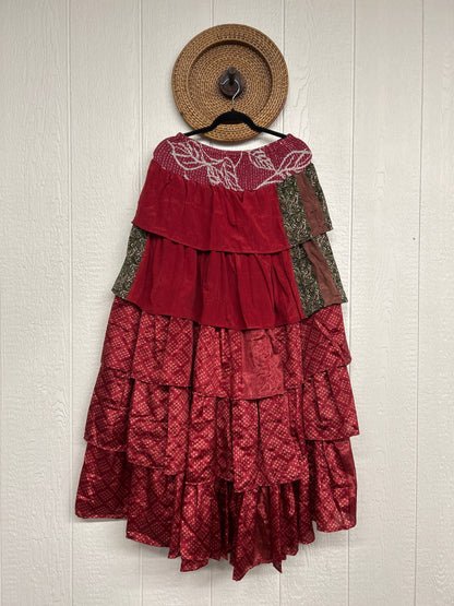 Rasgulla Sari Venus Ruffle Maxi 1125 174