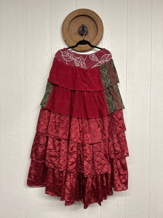 Rasgulla Sari Venus Ruffle Maxi 1125 174