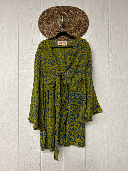 Crepe Sari Shortie Spellbound Kimono 0426 122