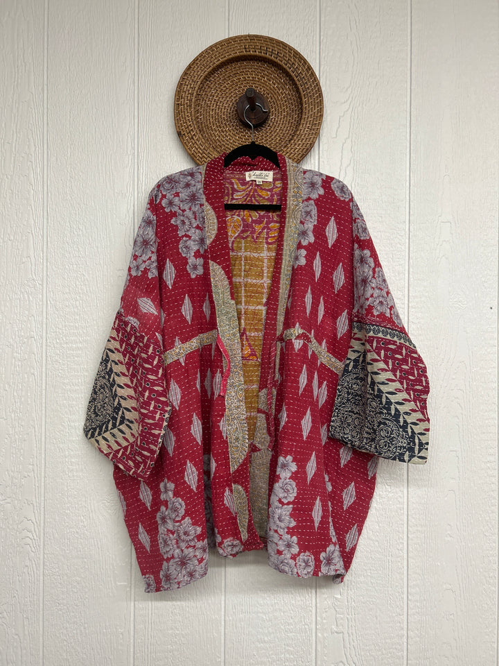 Kantha Shortie Kimono 0325 208