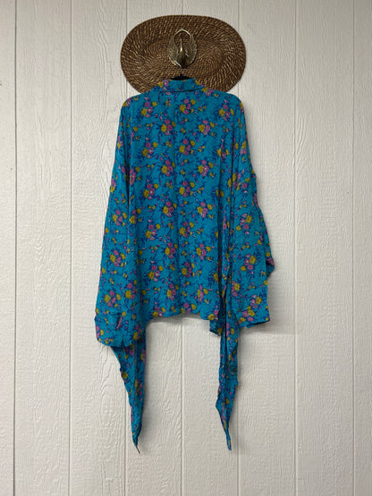 Crepe Sari Nirvana Button Down 1125 063