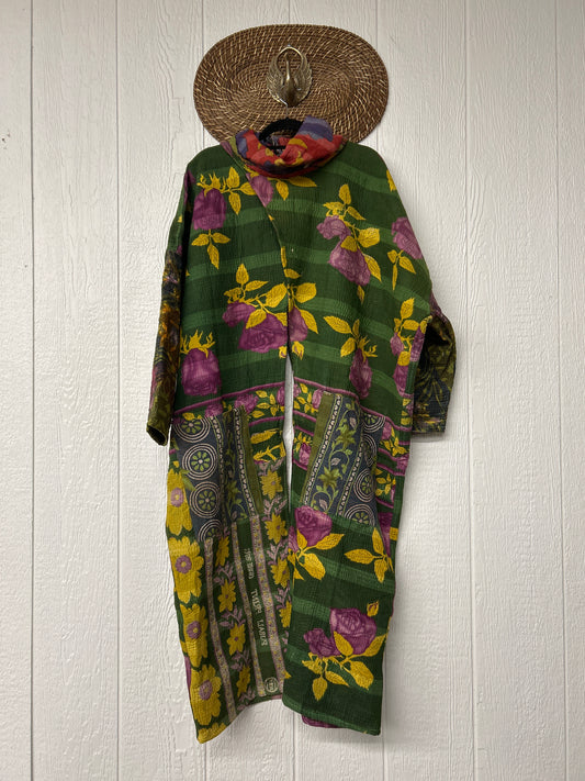 Fine Kantha Cowl Split Pullover 1225 071