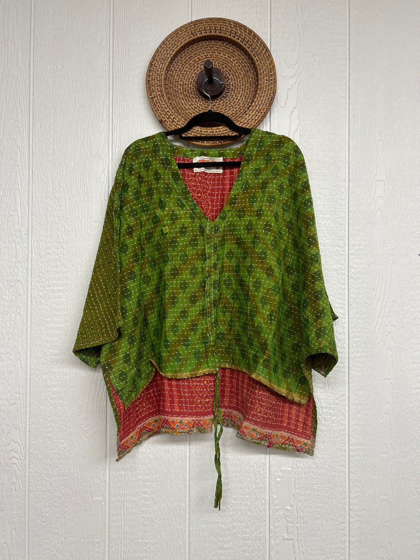 Pareo Kantha Hi-Lo Butterfly Top 0626 189
