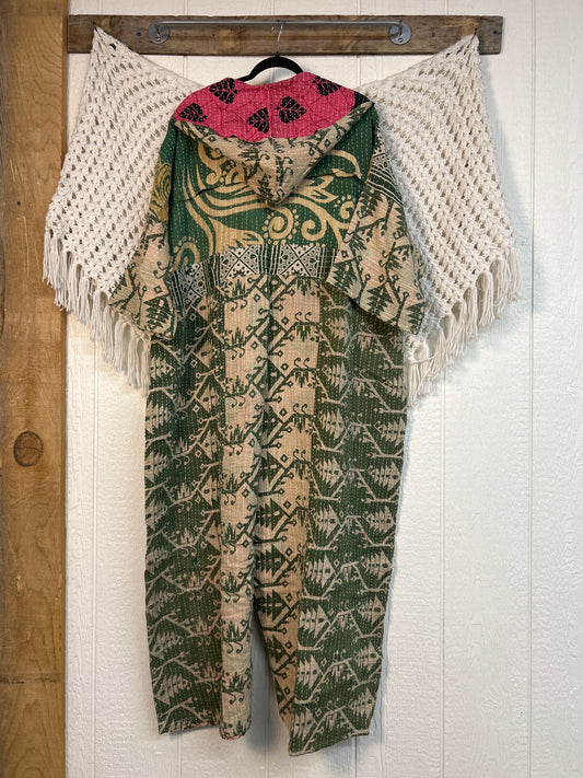 Pareo Kantha Zen Hoodie Jumpsuit 0726 194