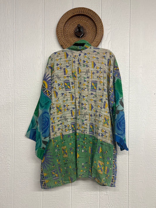 Pareo Kantha Shortie Majestic Kimono 0326 242