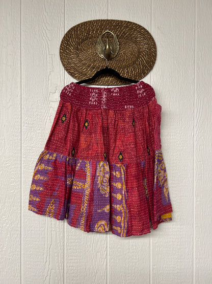 Pareo Kantha Meadow Skirt 0826 182