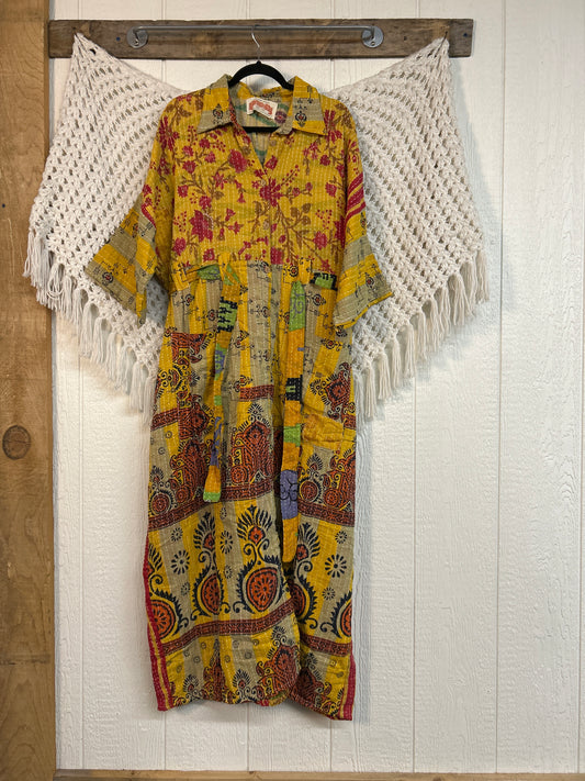 Pareo Kantha Gravity Duster Dress 0226 172