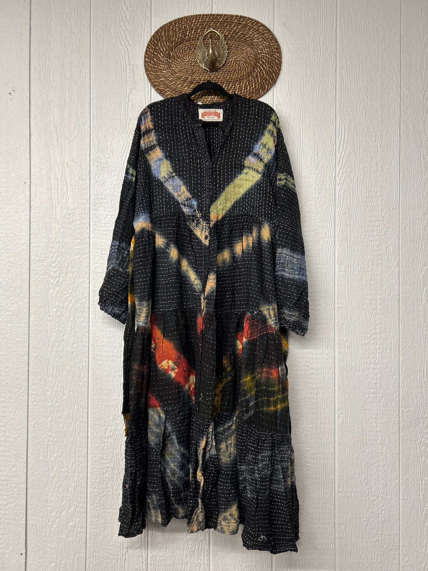 RETAIL Pareo Kantha Luminous Maxi Dress 0526 019