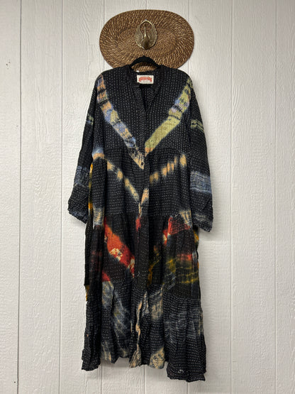 RETAIL Pareo Kantha Luminous Maxi Dress 0526 019
