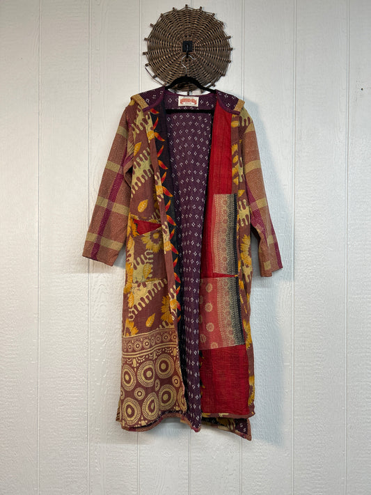 Fine Kantha Rising Sun Coat 1026 144