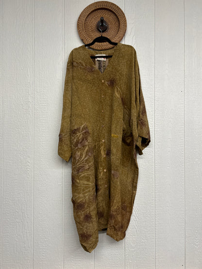 Crepe Sari Gaia Duster Dress 0826 191
