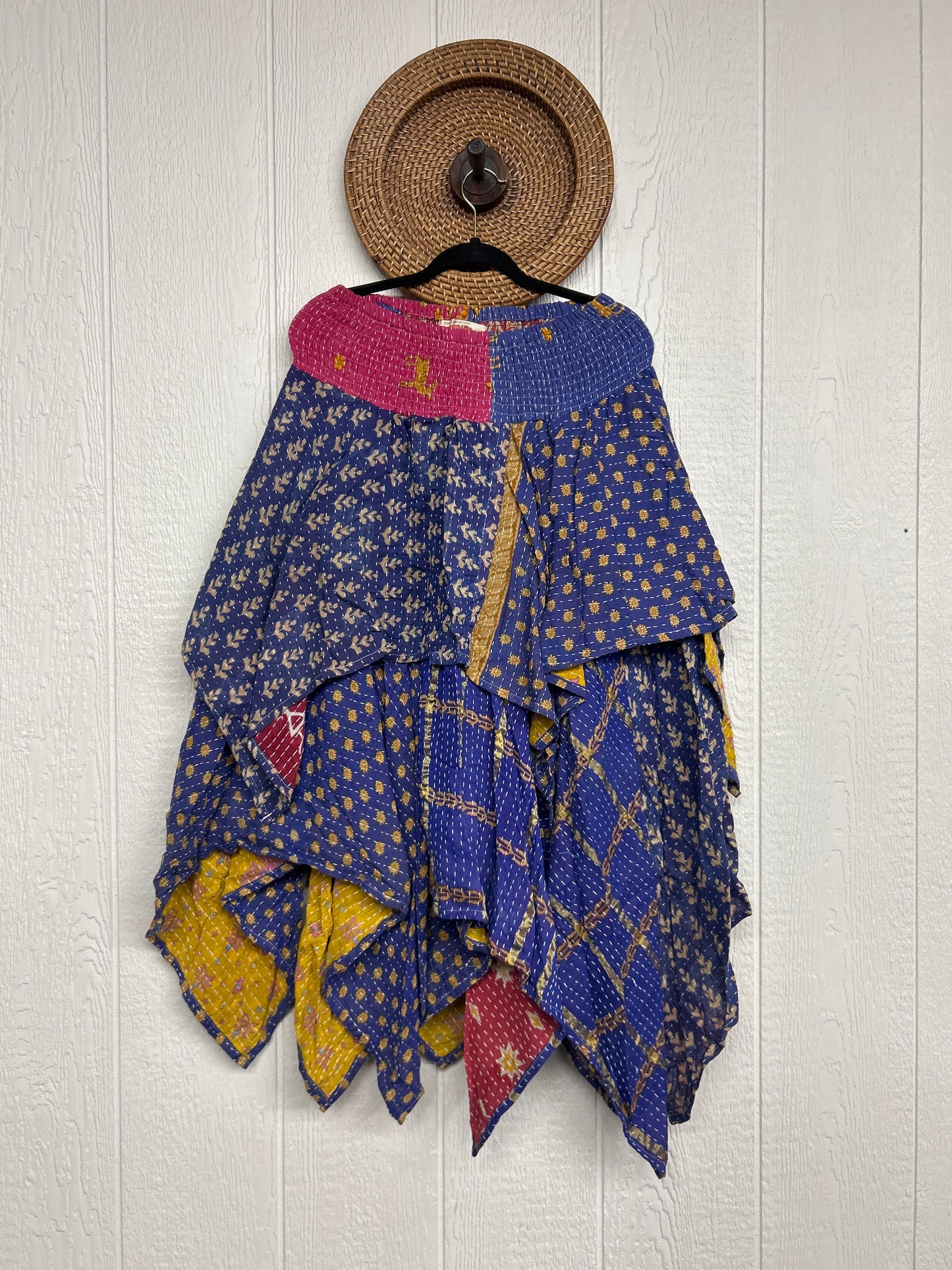 Pareo Kantha Pixie Skirt 0426 140