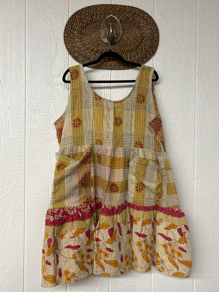 Kantha Meadow Mini Dress 0625 060