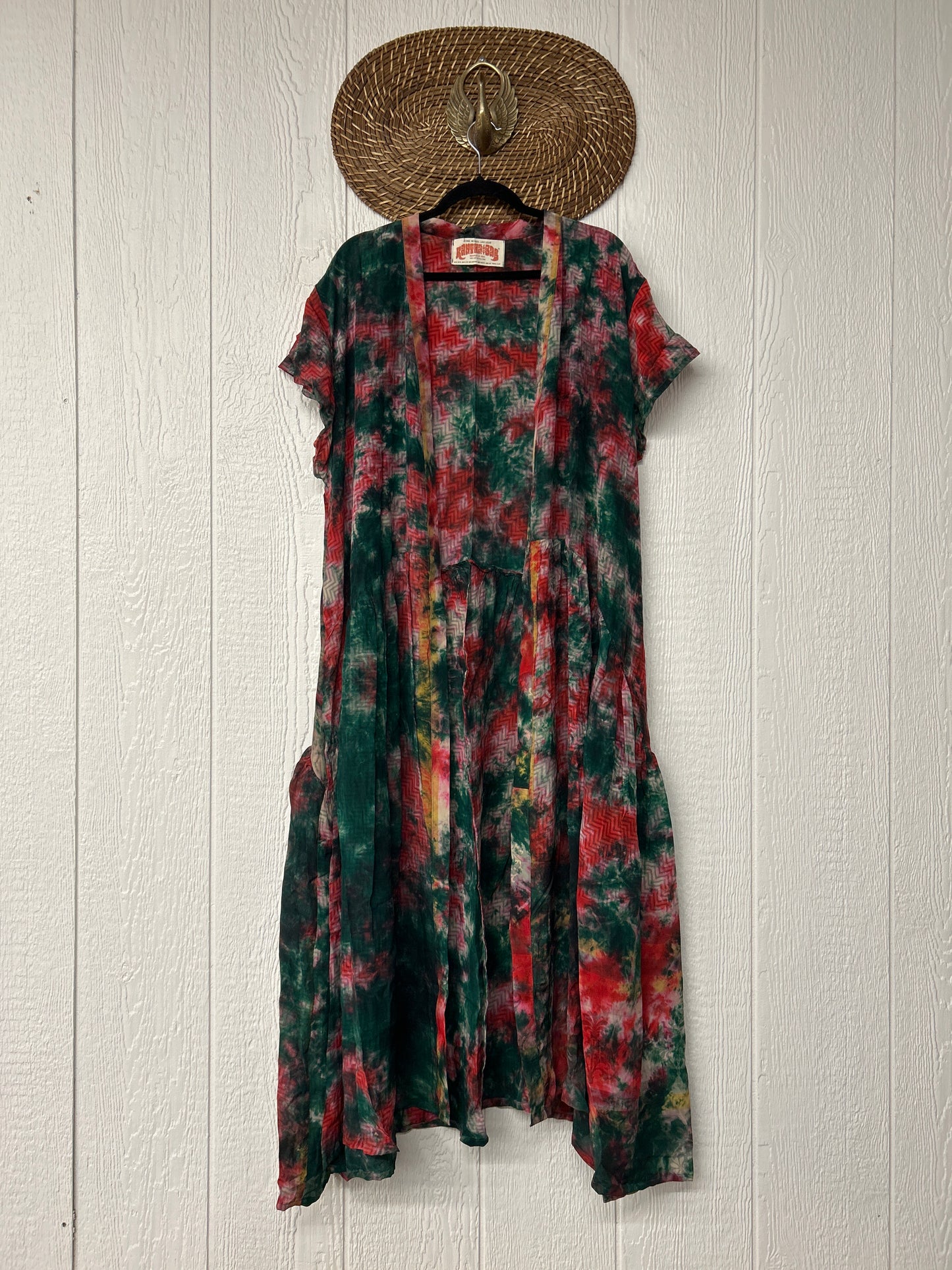 Crepe Sari Summer Evermore Kimono 0726 045