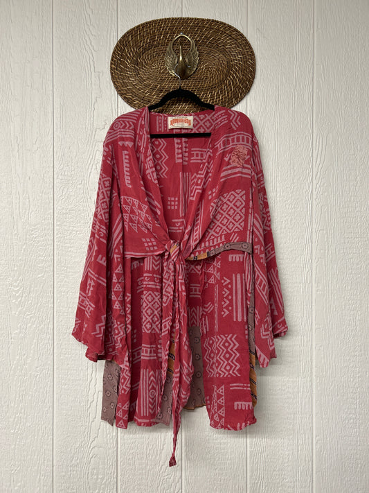 Crepe Sari Shortie Spellbound Kimono 0426 080