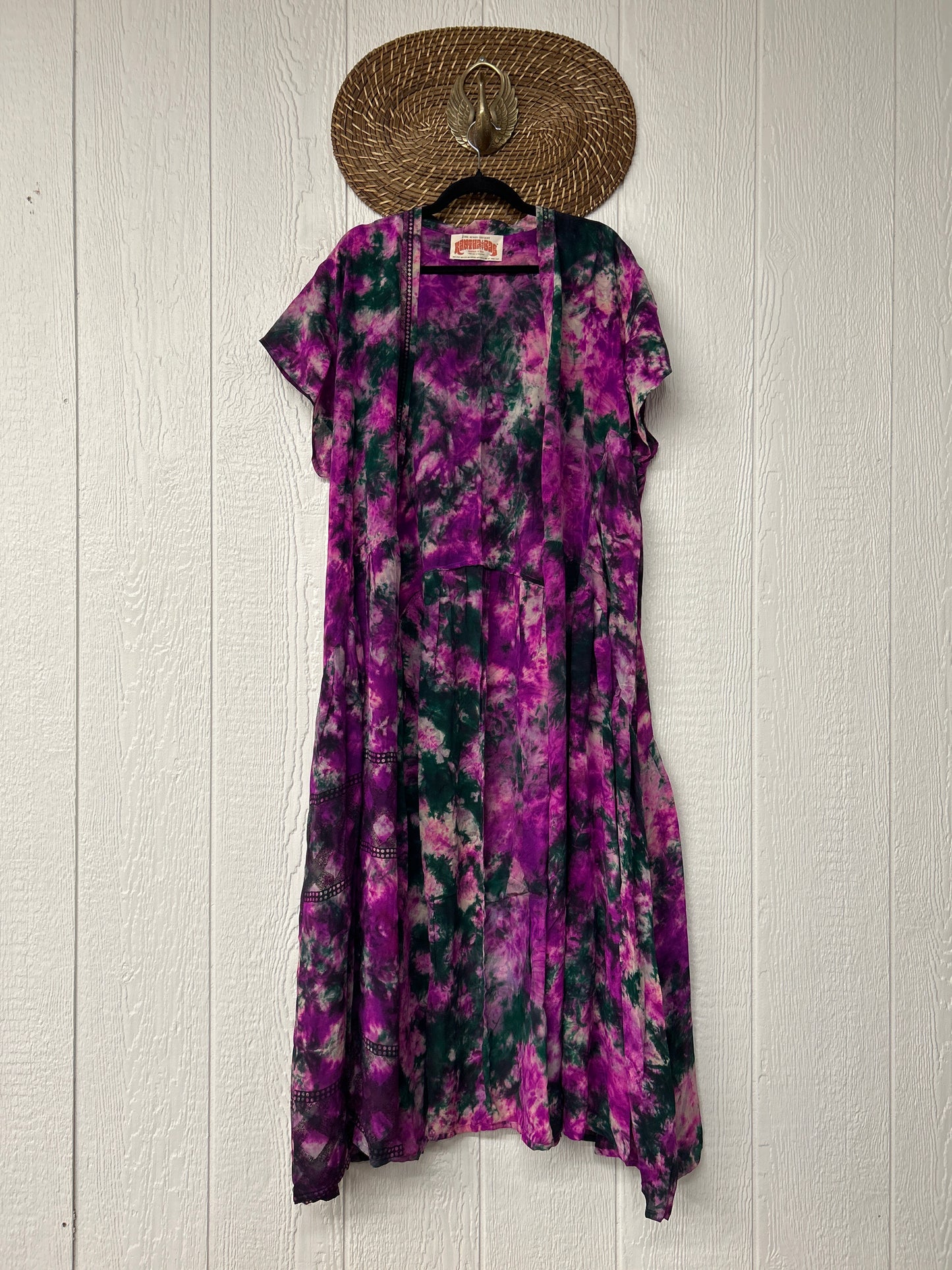 Crepe Sari Summer Evermore Kimono 0726 058